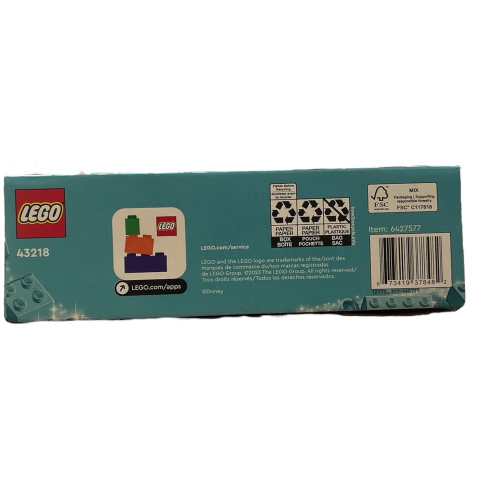 NWT Frozen Ice Castle Playset with Figures Lego Disney 43218 Retired New Ages 6+ - Picture 6 of 9